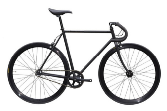 ピストバイク 完成車 CARTEL BIKES AVENUE MATTE BLACK PISTBIKE